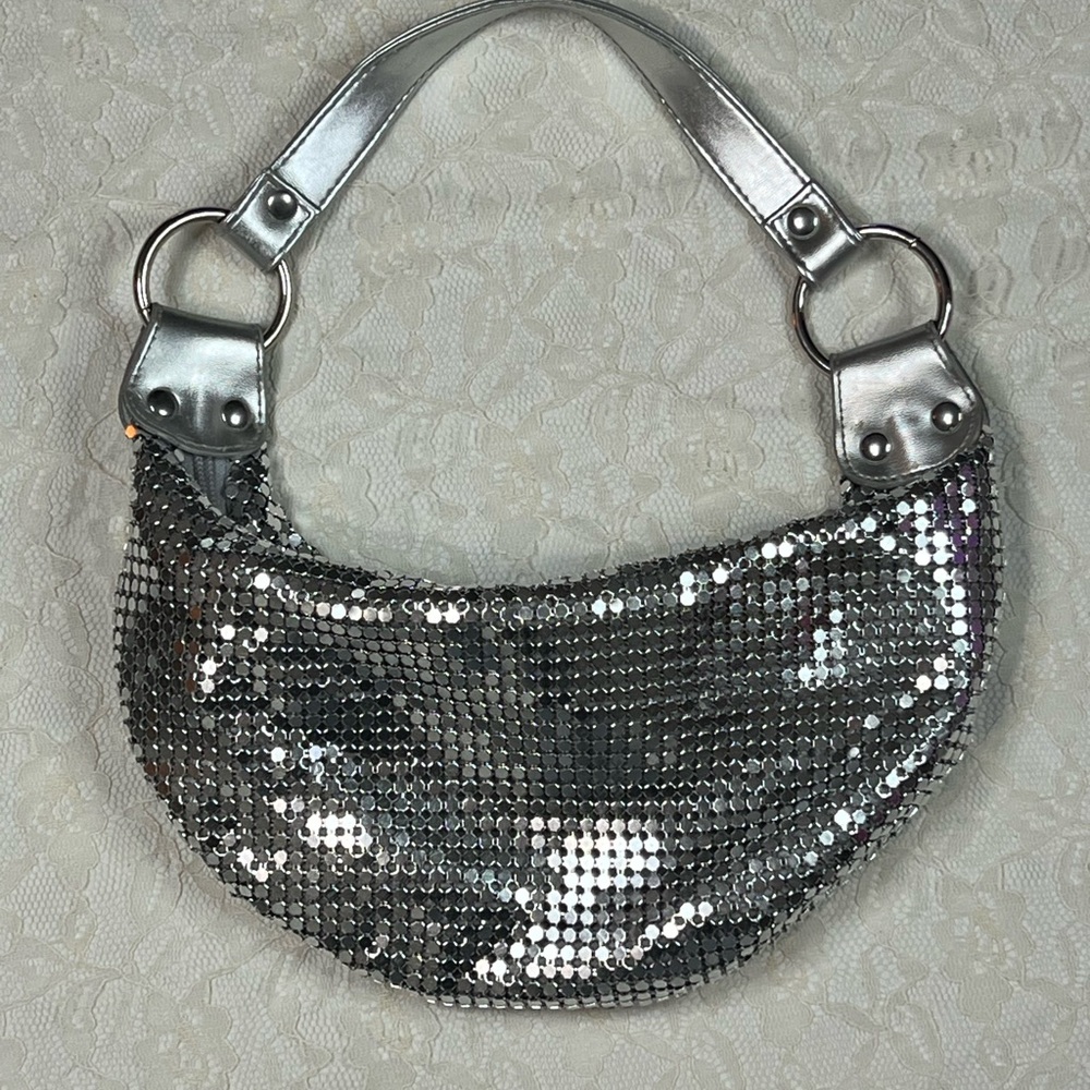 Silver Sequin Women's Bag